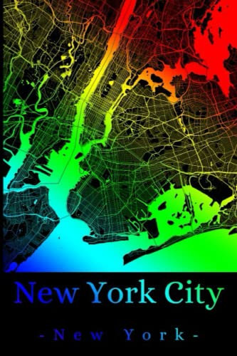 New York City New York: Your city, your region, your home! | Composition Notebook 6x9 plaid 120 pages