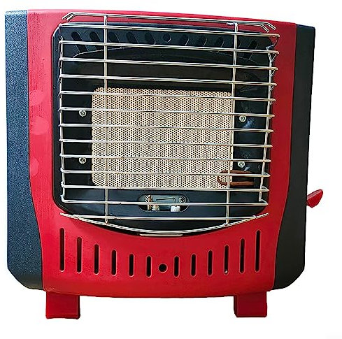 Calentador de gas portátil para camping, quemador de cerámica con potencia de 1,3 kW, mantente caliente y cómodo en cualquier lugar con este calentador portátil