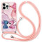 nurkorki Handykette Handyhülle für Huawei Mate 20 Pro - 6,39 Hülle mit Band, Schön Stitch Necklace Hülle mit Kordel zum Umhängen Silikon Weich TPU Schutzhülle für Mate 20 Pro, Cute9