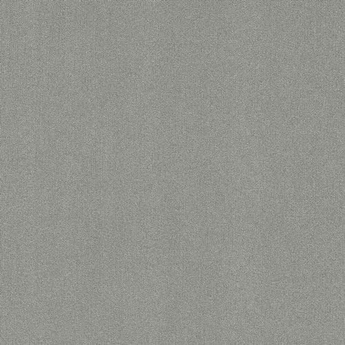 Rasch Carta da parati 441611 - Carta da parati in tessuto non tessuto con struttura fine, in grigio argento, con brillantini, tinta unita, testurizzata, 10,05 m x 0,53 m (lunghezza x larghezza)