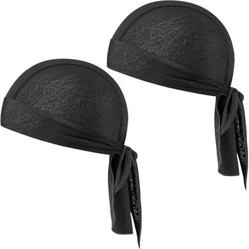 GXCROR Gorro bandana refrescante, forro de casco anti-transpirante, gorras de calavera, paño para moto, bicicleta, carrera a pie, trabajo al aire libre, Talla única