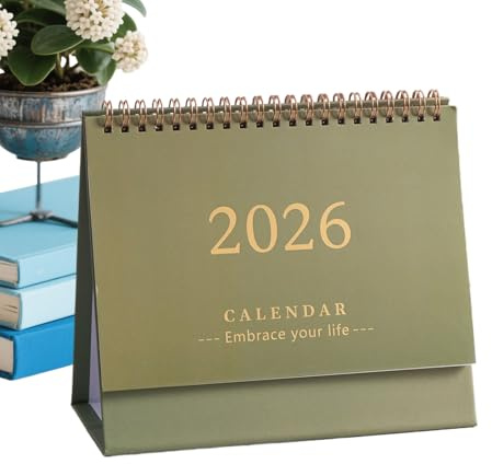 Calendrier mensuel 2026 pour la maison - Décoration d'intérieur pour emploi du temps - Date quotidienne - Planification des vacances - Étudiants, enseignants, chambre à coucher, salon