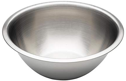 Chef Aid Bol à Mélanger en Acier Inoxydable, Sécurité Alimentaire, Idéal pour la Préparation et le Service des Aliments Frais, Capacité de 28 Litres et Diamètre de 261 cm, Compatible Lavevaisselle