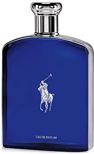 Ralph Lauren Polo Blue Eau de Parfum, Aroma Amaderado, Fresco y Sofisticado, Fragancia Intensa y Energizante, Duración Prolongada, Perfume de Lujo para Hombres, 200 ml