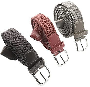 Matec Patent Trades UG Terra Color Damen Stretchgürtel 3 Stück mit 95cm Gesamtlänge und 2,5 cm breit. Terra Color Die Trend Farben der Natur.