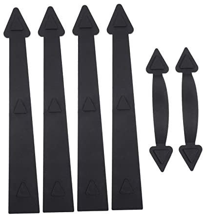 COSMEVIVI 1 Set maniglia del garage maniglia per porta maniglia magnetica per porta Conveniente e decorativo maniglia della porta del garage maniglia magnetica per garage addominali Black