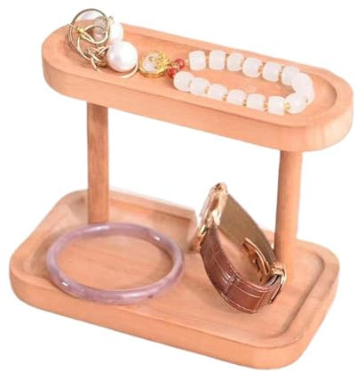 Vassoio in legno, vassoio portachiavi, organizer da scrivania in legno, supporto per portachiavi, vassoio per chiavi, mensola per gioielli, espositore per bracciali, portachiavi per ingresso