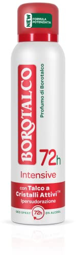 Talkpulver, deodorant i bärnstensspray för män, alkoholfri formula innehållande absolut talk, svettabsorberande, bärnstensfärgad doft, effektivitet 72 timmar – 1 styck 150 ml