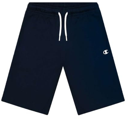 Champion Legacy Basics-PRO Jersey Bermuda Shorts Barn och ungdomar, Marinblå, 11-12 �r