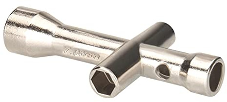 BAIRU Mini llave cruzada hexagonal de zócalo cruzado, tuerca M2/M2.5/M3/M4, herramienta de mantenimiento de boquilla de impresora 3D