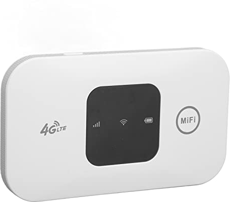 4G WiFi Móvil Inalámbrico, Router de Viaje Portátil con Ranura para Tarjeta SIM, Punto de Acceso Extensor de Alcance de Puente WiFi, Compatibles con B1 B3 B5 B7 B8 B20 B38 B40