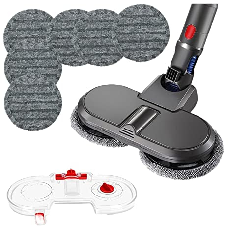 Kompatibel for Dyson V7 V8 V10 V11. Dammsugartillbehör Mopphuvud Sugmopp Integrerad torr och våtrengöring Elektrisk mopp