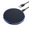 【Aggiornato】Tigratigro Caricatore Wireless 20W, Piastra di Ricarica Rapida Wireless Compatta e Antiscivolo, Stazione di Ricarica per iPhone e Samsung (DH16 - Nero)