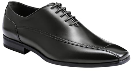 YFFUSHI Chaussures Hommes de Ville Oxfords Elégantes pour Bureau Affaires | Brillante, Simili-Cuir, à Lacets, Formelles, Élégants, Mariage, Style Raffiné, Soirée, Gala, Costume