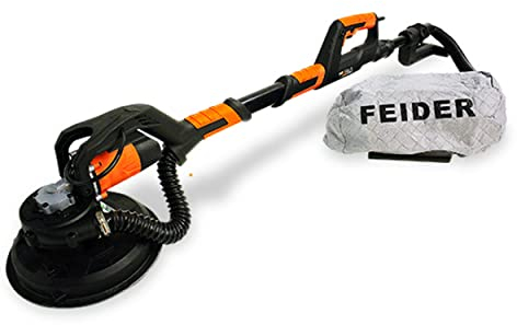 Feider FPGAUTO - Lijadora de pared (750 W, 230 V), color negro metalizado