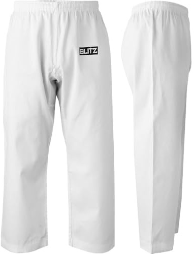 Blitz Student Kampfsport-Hose, weiß, 00/120 cm
