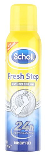 Scholl Fresh Step Spray antitraspirante per piedi, 150 ml (confezione da 1)