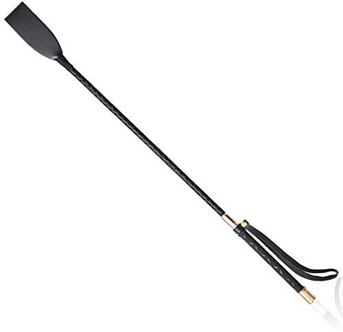 Shawa Leder Peitsche Gerte 45cm/60cm Sexy Fetisch Reitpeitsche Reizvolles Zeiger Sex Produkt für Bühnenaufführungen Requisiten Rollenspiele Vorspiel SM (60CM)