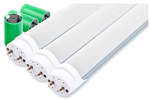 Showlite 3er Set LED Röhre 120cm (1200mm Leuchtstoffröhre, T8 G13, 1750 Lumen, 4500 Kelvin, Tageslichtweiß, Leistung: 18W)