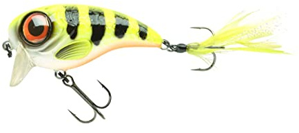 Spro Fat Iris Wobbler 6cm/17gr./0,5m Farbe: Hot Perch