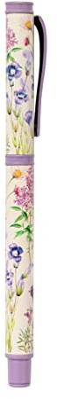 Grupo Erik Botanical Wild Flowers Kugelschreiber Schwarz - Kugelschreiber Hochwertig Cooler Stift mit Geschenkbox - Tintenroller