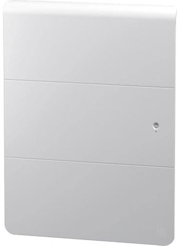 Radiateur électrique chaleur douce Axoo horizontal 750W blanc