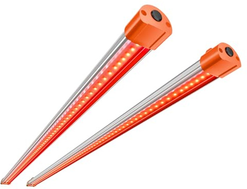 Spider Farmer SUPP-R60 Red Led Grow Lampe, 660nm LED Grow Light Bars 90cm Long, Deep Red Supplemental Light for Indoor Plants, Grow Tents