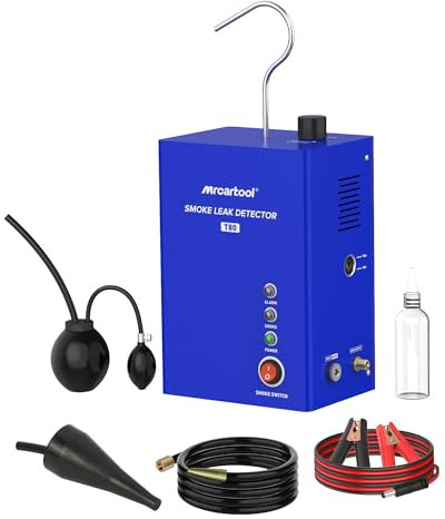 PARAOUTIL Nebelmaschine Kfz 12V EVAP Rauchmaschine Automobil,12V Auto Rauch Leck Detektor für Fahrzeug-Motorräder-Boot