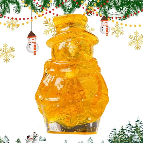 Figurines de bonhomme de neige, statue de bonhomme de neige, figurines de Noël bonhomme de neige, décorations de Noël de bonhomme de neige, figurines de collection de Noël, miniatures de Noël pour