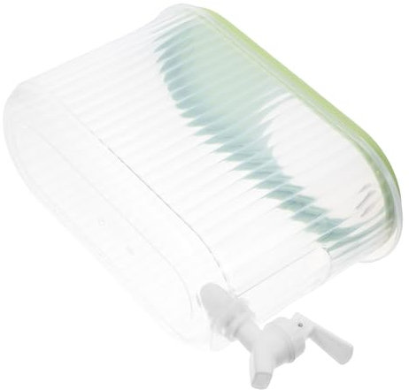 Mikikit Botella De Agua Nevera Dispensador De Agua Fría y Refrescos Para Refrigerador