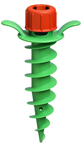 Blome Bodenhülse SunFix, Eindrehhülse, Bodendübel für Rundrohre mit ⌀ 17-33mm, ideal für Strand und Wiese