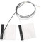 PUSOKEI 2Pcs Laptop WiFi Antenna, Dual Band 2.4Ghz/5Ghz IPE Gene4 Built-in NGFF/M.2 WiFi Antenna with IPEX4 Port for for Wireless Network Card