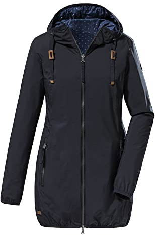 G.I.G.A. DX Women's Parka funcional reversible/parka con capucha - GS 2 WMN PRK, dark navy, 34, 38204-000