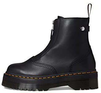 Dr. Martens Damen Black Amphibians, Schwarz, 41 EU