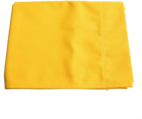 Besttoolifes Copertura di ricambio per sedia da spiaggia, tessuto in poliestere resistente, 120 x 45 cm, adatta per sedie reclinabili, lettini da patio, sedie da picnic o pesca (giallo)