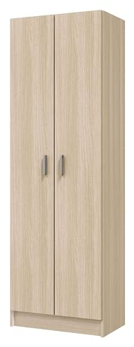Auxiliar Multiusos Color Roble Fabricado en Melamina con Medidas 180x59 - Almacenamiento Versátil
