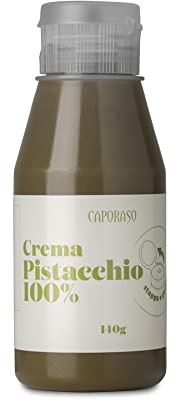 Crema di pistacchio al 100% pistacchi crema per realizzare dolci e gelati crema naturale (140 grammi)
