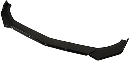 Frontstoßstangen-Karosserie-Kit Lippe, 5-teiliger Frontstoßstangen-Spoiler-Splitter, 110 Bis 140 Mm, Universelles Auto-Lippen-Körper-Kit für Modifikationen (Kohlefaser-Stil)
