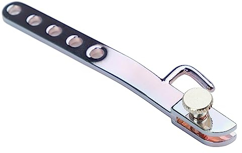 Balance de Fagot Beam Metal Correa de Fagot Ajustable para Tocar Fácilmente Adecuado para Principiantes y Profesionales Plateado Plateado
