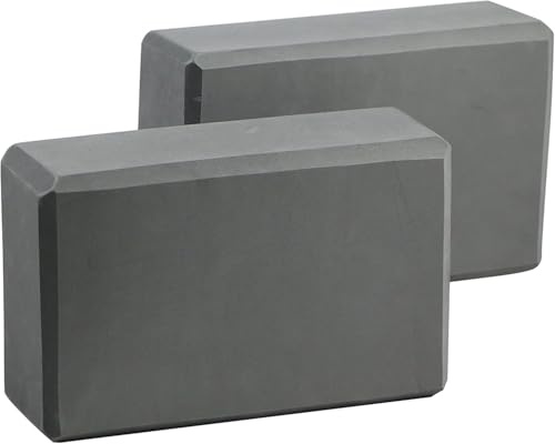 pilates blocks-Yoga pilates blocks, Yoga Blocks 2pcs Gym Bricks -Comfortable Fitness Bricks, Anti-Slip, Lightweight and Travel Friendly Pilates Practice