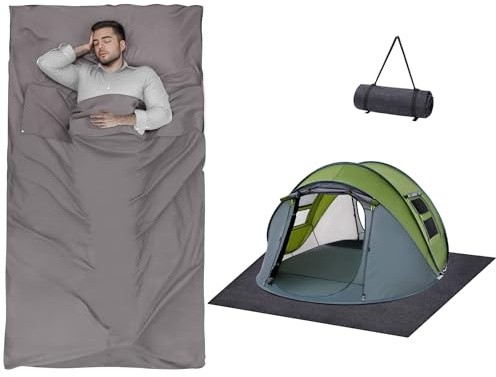 Camping Tent Carpet Mat & Sleeping Bag Liner