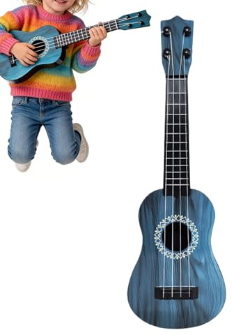 Holdes Ukulélé pour - Instrument à 4 Cordes | Instrument à Cordes Compact et Léger - pour Garderie Maison Maternelle Salle De Classe Fête Salle De Jeux Voyage Rassemblement École