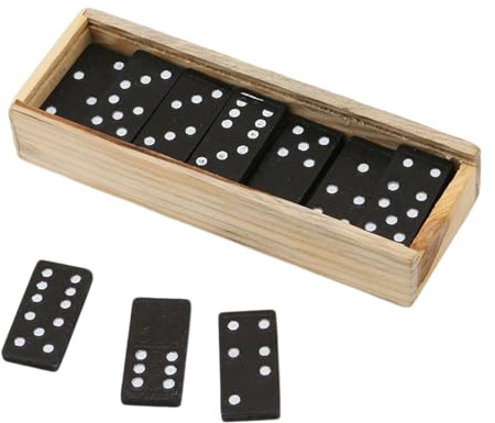 Générique Dominospel, -set för klassiska sällskapsspel - 28 ominos