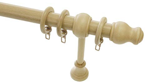 GARDINIA Lugano Classic Ø 28 mm Natur 120 cm