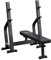 GORILLA SPORTS® Hantelbank - mit Ablage, bis 250 kg Belastbar, 130x120x140 cm, Anti-Rutsch-Füße, Stahl, Schwarz - Drückerbank Massiv, Bankdrücken, Trainingsbank, Flachbank, Krafttraining