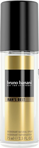 BRUNO MAN'S BEST Deodorant Natural Spray 75ml Body Fragrance For Men