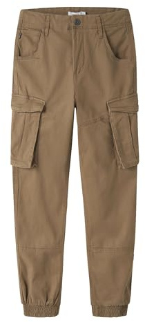Name IT Garçon Nkmryan Cargo TWI 2222-ba Noos Pantalon, Beige, 12 Ans EU