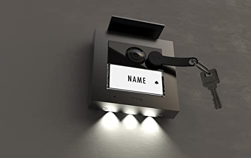 m-e VDV-2010 A Vistadoor - Stazione video esterna RFID per citofono 1 casa di famiglia, in alluminio, antracite