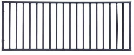 Protezione per finestre di sicurezza per bambini, ringhiera di sicurezza interna per bambini, soluzione anticaduta per la casa (50 x 139,7 cm), efficace protezione di sicurezza per finestre