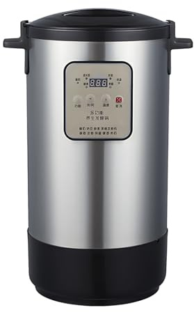 Lissontine Macchina per La Fermentazione Commerciale da, Fermentatore per Yogurt, Controllo Automatico Intelligente, Macchina per La Fermentazione di Aglio, Natto, Sottaceti, Vino di Riso Dolce 18L